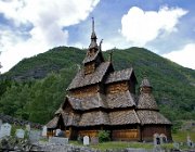 Borgund Stavkirke  (c) Henk Melenhorst : Noorwege, stavkirke, Borgund